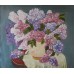 Hydrangea flower Original Acrylic Painting 24 Inch Height * 28 Inch Width